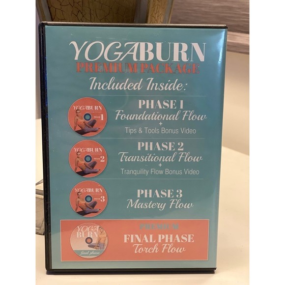 Yoga Burn Premium Package 4 DVD Set‎ - Picture 4 of 5